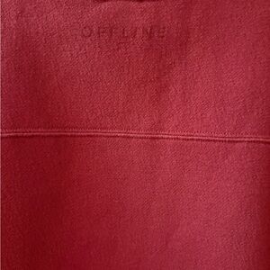 Aerie Red Sweatshirt